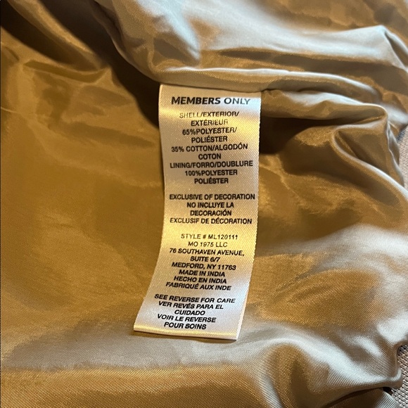 Members Only Classic Iconic Racer Jacket (Slim Fit) - Picture 7 of 7